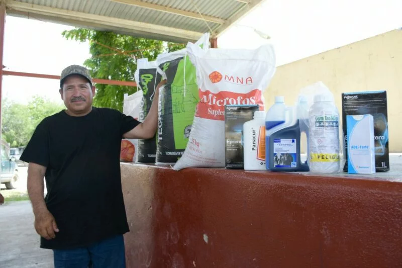 Continúa entrega de Paquetes Tecnológicos Pecuarios en Tamaulipas