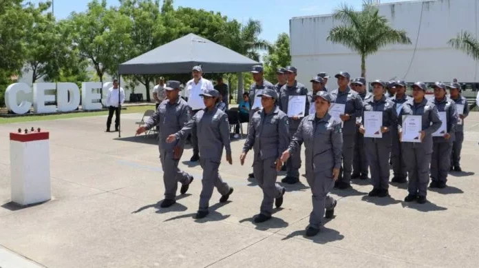 Reconoce SSPT a egresados del Curso de Formación Inicial para Policía Penitenciaria
