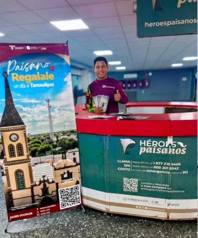 Aprovechan connacionales el programa “Paisano, regálale un día a Tamaulipas”