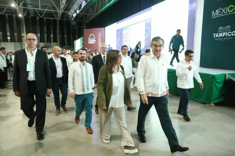 Inaugura Américo la 5ª edición del México Carbon Forum en Tampico