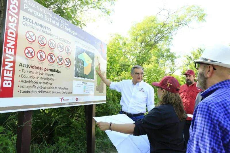 Impulsa Américo transformación del Parque Estatal «El Refugio»; será referente ecoturístico