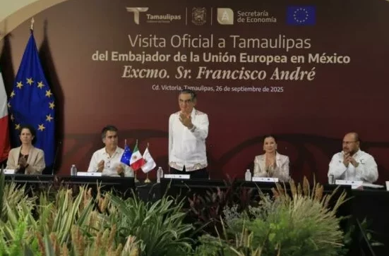 Embajador de la Unión Europea destaca condiciones de seguridad en Tamaulipas