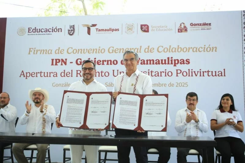Tamaulipas y el IPN inauguran primer Recinto Universitario Polivirtual en México