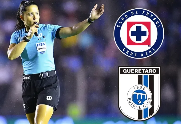Karen Hernández será la árbitra del Cruz Azul Vs Querétaro