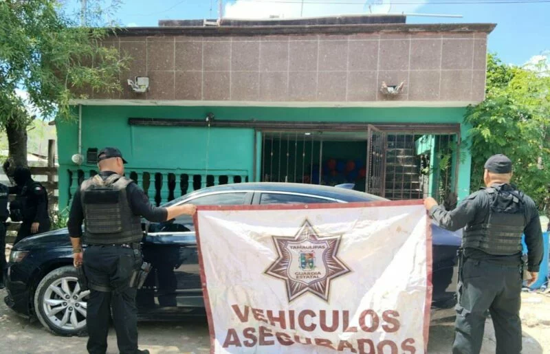 Detienen a dos personas por posesión de armas de fuego en Reynosa
