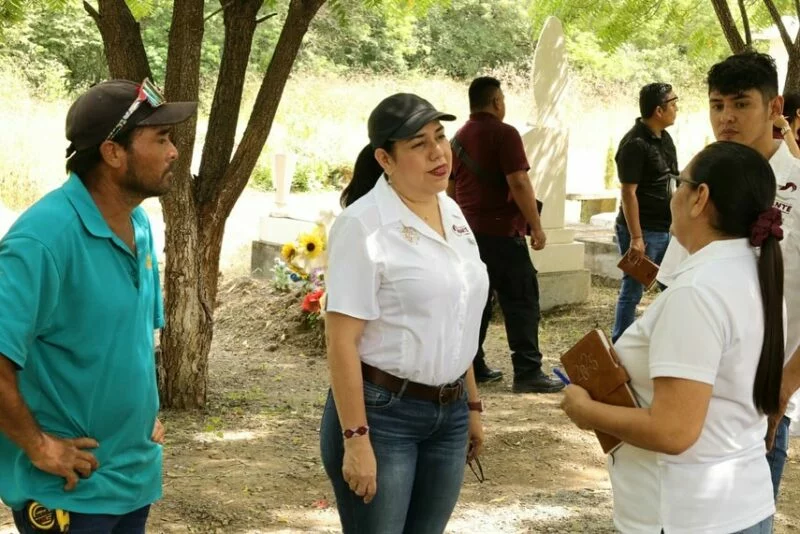 Encabeza Patty Chío, jornada de trabajo en Congregación Quintero