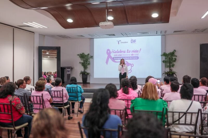 DIF Tamaulipas invita a campañas permanentes de apoyo a mujeres sobrevivientes de cáncer de mama