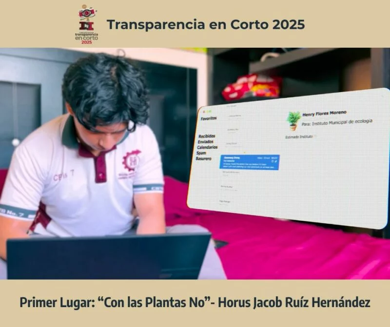 Anuncia SABG resultados del concurso estatal de cortometraje “Transparencia en Corto”