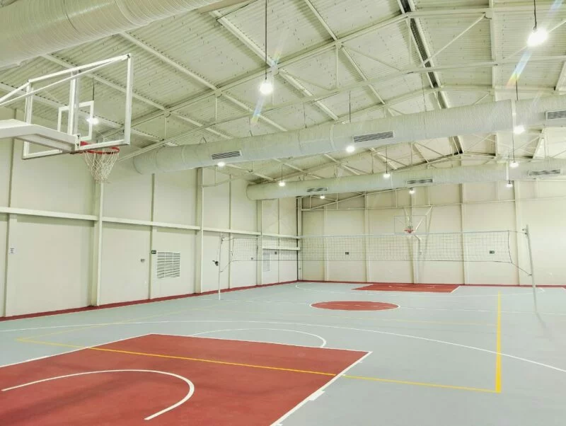 Gimnasio de la Normal de Educadoras; respuesta de la voluntad de un gobierno que escucha, resuelve y cumple