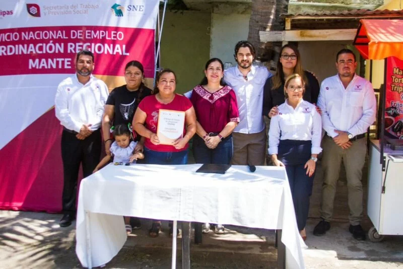 Fortalece STPS emprendimientos productivos en Aldama y El Mante