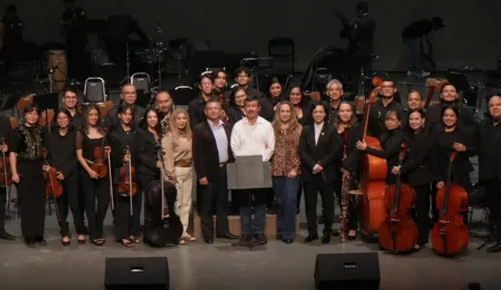 Orquestas de la UAT y Guardia Nacional celebran el folclor mexicano
