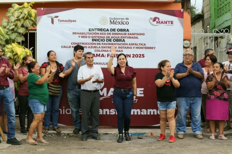 Impulsa Patty Chío construcción de circuitos viales en colonias