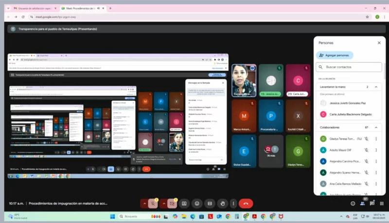 Capacita “Transparencia Para el Pueblo de Tamaulipas” en el Derecho de Acceso a la Información Pública