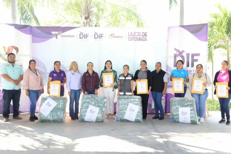 Atiende el DIF Tamaulipas a población vulnerable de El Mante