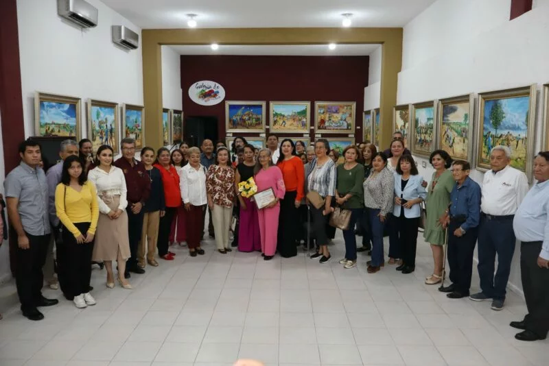 Inaugura Patty Chío exposición pictórica “Vamos a Jugar”