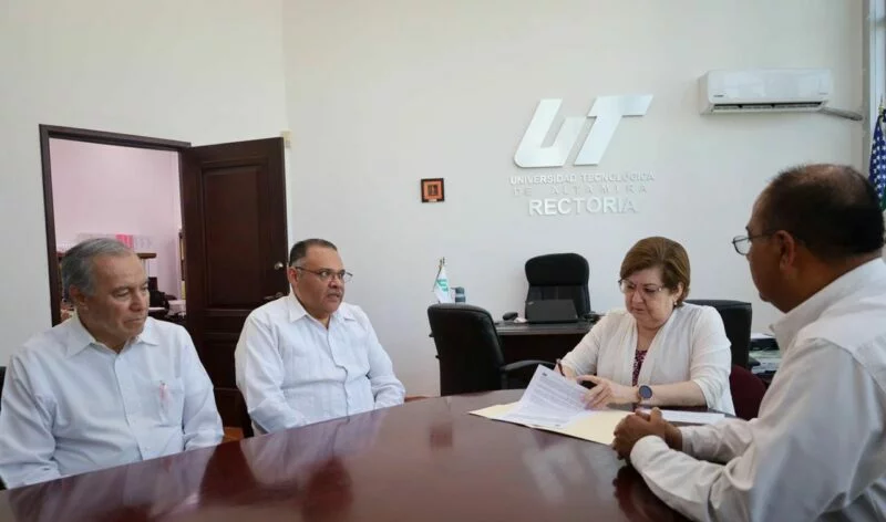 Consolida UT Altamira alianza estratégica con el Politécnico