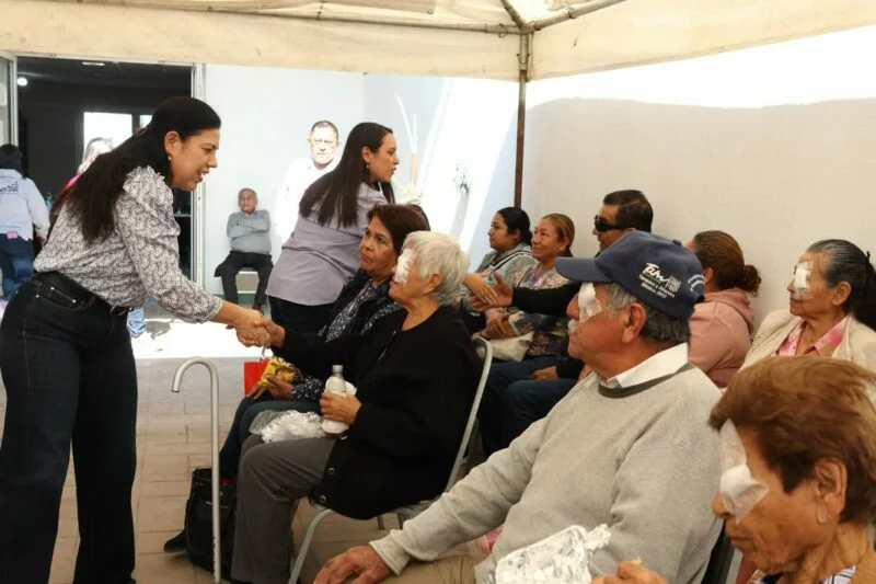 Humanismo del DIF Tamaulipas trae salud visual a mantenses