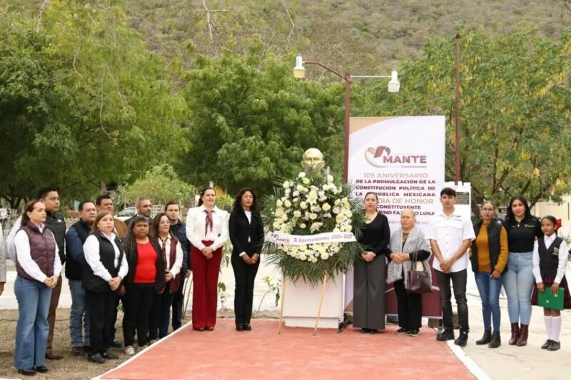 Destaca Patty Chío legado del constituyente Zeferino Fajardo