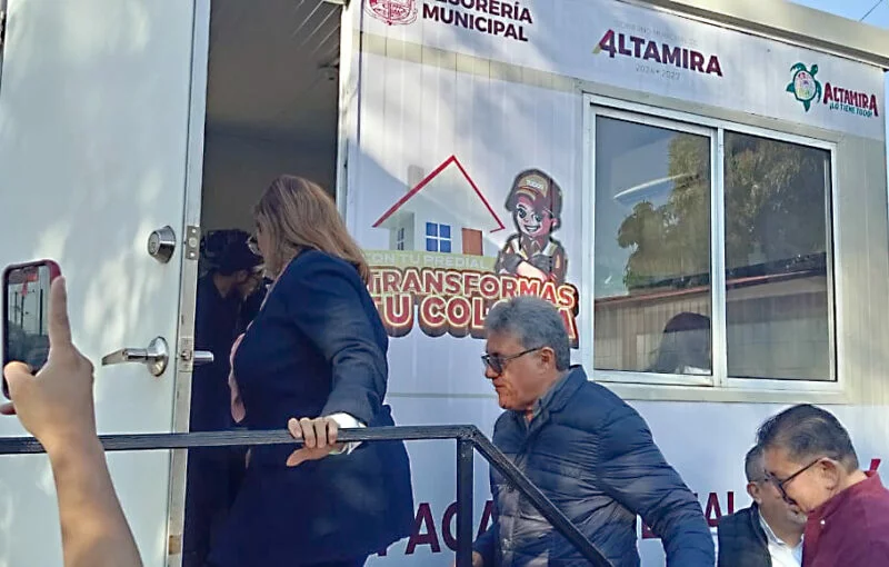 Cercanía fiscal, estrategia de recaudación para reducir el rezago histórico del impuesto predial en Altamira