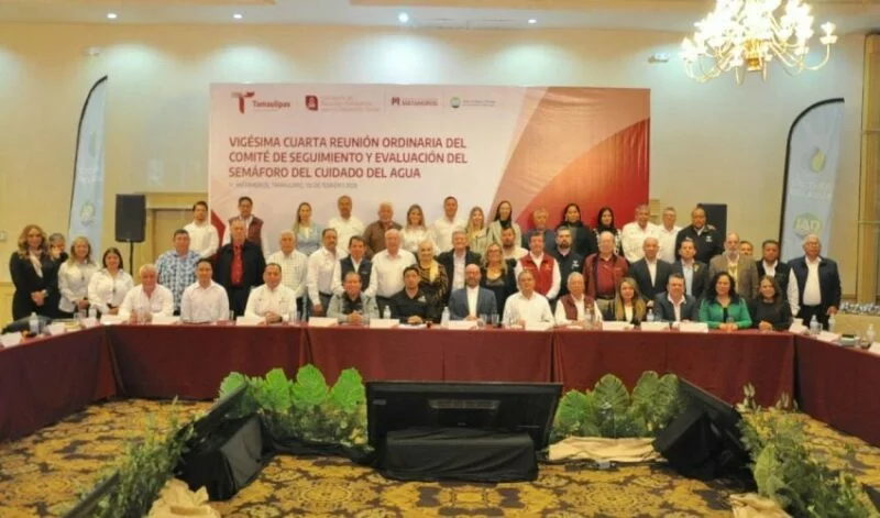 Realiza SRHDS Vigésima Cuarta Reunión del Semáforo del Cuidado del Agua en Matamoros