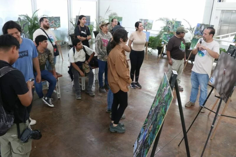 Reúne TAMUX a familias y estudiantes en experiencia de avistamiento de aves