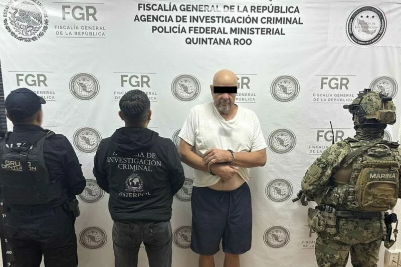 Detienen en Quintana Roo al ‘Milo’, objetivo prioritario y operador financiero de un grupo delictivo transnacional